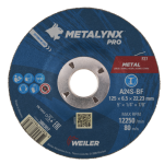 Metalynx PRO 125 x 6.5 x 22.2mm I Grinding Disc
