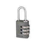 ABUS 145/20 20mm Aluminium Combination Padlock Titanium 46576