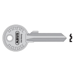 ABUS 24/70-82/63-92/65 Key Blank 00906