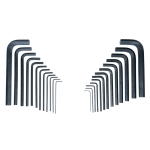 B/SPOT  HEX KEY/POUCH 25PC                 15307