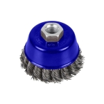 B/SPOT   3 IN TWIST KNOT CUP BRUSH M14 X 2