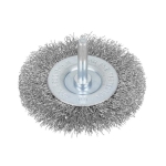 B/SPOT   3 IN STEEL WIRE WHEEL (6MM ARBOR)