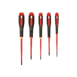 BAHCO   5 PIECE ERGO INSULATED SCREWDRIVER SET