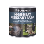 B/FRIARS HEAT RESISTANT PAINT BLACK 500ML