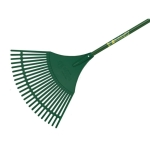 BULLDOG  7128 EVERGREEN PLASTIC LEAF RAKE