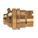 DENCON  BC BRASS 1/2IN CORD GRIP LAMPHOLDER.