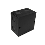DENCON  IP66 JUNCTION BOX BLACK 100MM