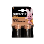 DURACELL +100% PLUS POWER C 2PK