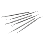 FAI/FULL PICKS & CARVERS SET STAINLESS STEEL 6PC