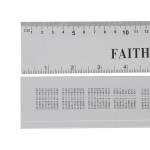 FAI/FULL ALUMINIUM RULE 300MM/12IN