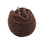 FLEXIPAD  SCRUFF BALL 75MM (3IN) MAROON