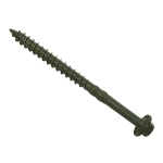 F&F     TIMBER FIXING SCREW GREEN 100MM BAG 20