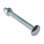 F/FIX   CARRIAGE BOLT & NUT ZP M10 X 110 BAG10
