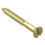 F/FIX   CSK W/SCREW 10 PACK BRASS 1 1/2 X 8