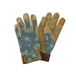 K/STOWE COMFORT GLOVES FLUTTER BUGS TEAL MED