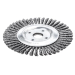 LESSMANN 125MM PIPELINE BRUSH 22.2 BORE 40 KNOTS