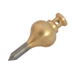 MONUMENT  247X BRASS PLUMB BOB 2.1/2OZ SIZE 0