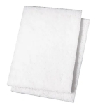 White Non Abrasive Hand Pads 150 x 230mm (Pack 10) 