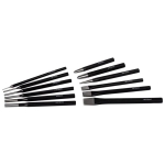 R/NECK  ASSORTED PUNCH AND CHISEL SET - 12 PC