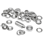 RAPID   GROMMETS 10X21MM (25) + 2 METAL TOOLS