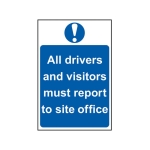SCAN    SIGN ALL DRIVERS/VISITORS GO TO OFFICE