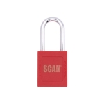 SCAN    PADLOCK LOCK OUT RED