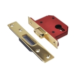 UNION   JL21EUS-PB-2.5 EURO DEADLOCK BRASS 2.5IN