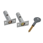 YALE    2PM444 DOOR SECURITY BOLT CHROME (2)