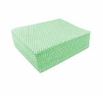Green Multi Purpose Non Woven Cloth Wipe Pk 50 50cm X 38cm