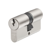ABUS E60NP Euro Double Cylinder Nickel Pearl 30mm / 30mm Visi