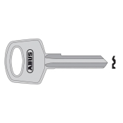 ABUS 34 Right Hand 6 Pin Key Blank