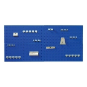 BOTT    4X1M PERFO PANEL BLUE +40 HOOKS