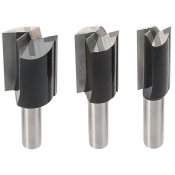 BOSCH   ROUTER BIT SET 6PC STRAIGHT 1/4IN