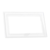DENCON  CLEAR FINGER PLATE 2 GANG