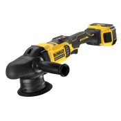 DEWALT  18V XR BLESS 125MM D/A POLISHER 2 X 5AH