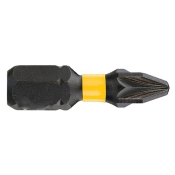 DEWALT   IR TORSION BITS (5) 25MM PZ2
