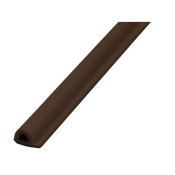 FAI/FULL EPDM DRAUGHT EXCLUDER BROWN 24M 9X5.5MM