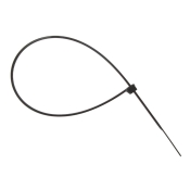 F/FIX   CABLE TIE  BLACK 4.8 X 300MM BAG100