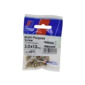 F/FIX   F/PACK M/PURP SCREW 3.0X13MM ZYP