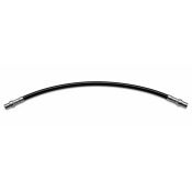 Extension Hose 18 inch (for grease gun) Black PU Rubber