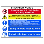 SCAN    SIGN COMPOSITE SITE SAFETY NOTICE