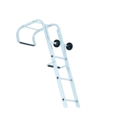 ZARGES  1-PART INDUSTRIAL ROOF LADDER 10 RUNGS
