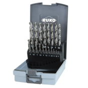RUKO ULTIMATECUT Cobalt Flowstep Twist drill set 19pce