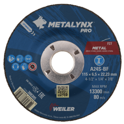 Metalynx PRO 115 x 6.5 x 22.2mm I Grinding Disc