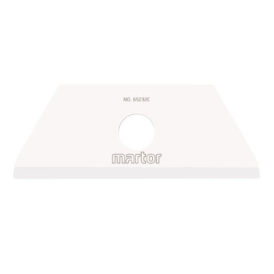 CERAMIC BLADE NO. 65232C with rounded tips (Pack 2)