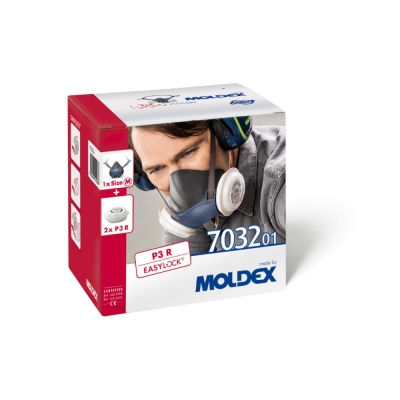 Moldex 7000 Series Pre assembled mask P3 R D size M