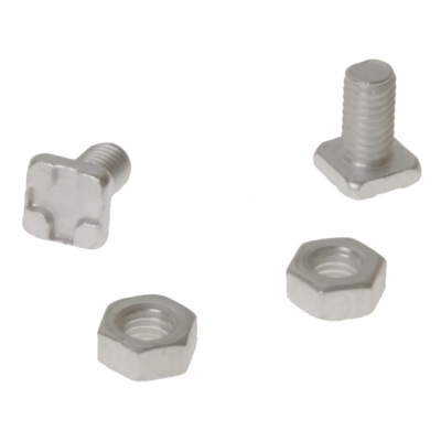 ALM     GH004 SQUARE GLAZE BOLTS & NUTS (20)