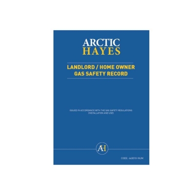 ARCTIC  LANDLORDS/HOMEOWNER GAS RECORD PAD 25