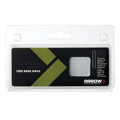 ARROW    BRAD NAILS (1000) 50MM 18G