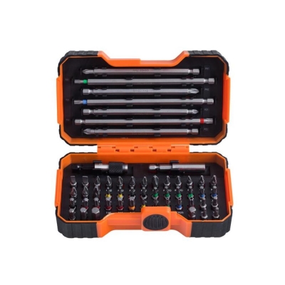 BAHCO    54PC COLOUR BIT SET RETAIL PK
